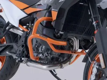 Protezione motore paracilindri tubolare arancio - KTM 890 SM T